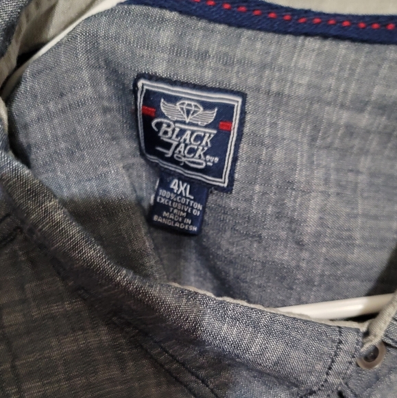 Casual Denim Colored Shirt - Picture 2 of 3